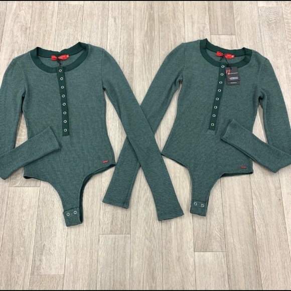n:PHILANTHROPY Tops - NWT n:Philanthropy Monty Bodysuit in Green